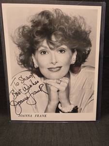 lot 50890 image: Joanna Frank Signed 8x10 Black & White Promotional Photo