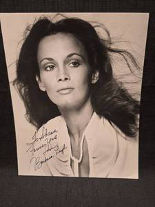 lot 50895 image: Barbara Leigh Signed 8x10 Black and White Photo