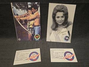 lot 50909 image: Francine York Signed Photo Set with COA