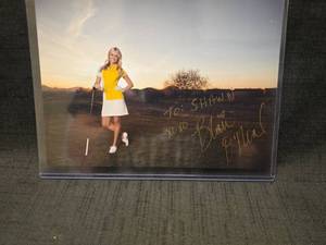 lot 50919 image: Blair ONeal Hand-Signed Golf Photo Inscribed to Shawn