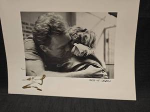 lot 50925 image: Kiss of Death Black and White Signed Photo Print