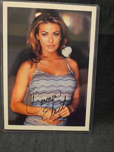 lot 50928 image: Carmen Electra Signed Photo