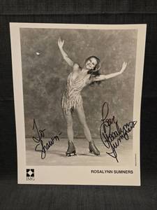 lot 50932 image: Rosalynn Sumners Signed 8x10 Black & White Promo Photo