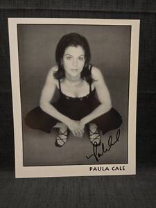 lot 50966 image: Paula Cale Signed 8x10 Photo