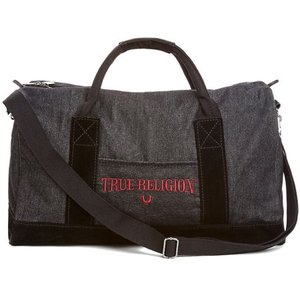 lot 61680 image: True Religion Men s TR Duffle Bag in Washed Black