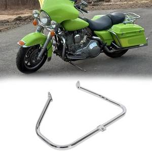 lot 61700 image: ECOTRIC Engine Guard Compatible with 1997-2008 Harley Touring Road King Electra Glide Ultra Classic Road Glide Street Glide Chrome Highway Crash Bar