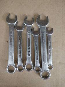 lot 61721 image: Drop Forged Set of 6 Wrenches