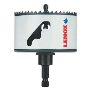 lot 61739 image: Lenox Speed Slot 3-12 in. Dia. x 1.5 in. L Bi-Metal Hole Saw 1 pc.