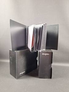 lot 58 image: (2) Compact Disc Folios Each Holds 40 CDs