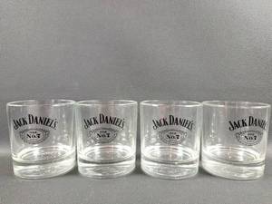 lot 67 image: Jack Daniels Old No. 7 Rocks Glasses Set of 4