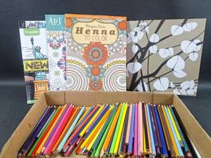 lot 77 image: Crayola Pencils and Coloring Books