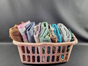 lot 171 image: Stack of Towels for Pool or Shop