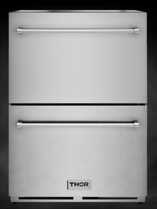 lot 1012 image: Kitchen 24-Inch Indoor Outdoor Freezer Drawer  Model TRZ24U - Retail $1754