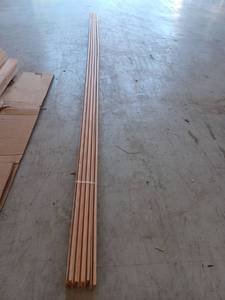 lot 60910 image: 120 Linear Feet Oak Base