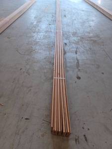 lot 60914 image: 120 Linear Feet Oak Base