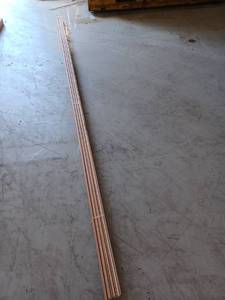 lot 60917 image: 120 Linear Feet Oak Base