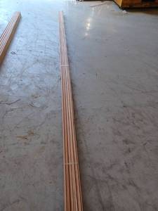 lot 60918 image: 120 Linear Feet Oak Base