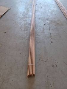 lot 60919 image: 120 Linear Feet Oak Base