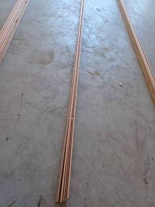 lot 60924 image: 60 Linear Feet Oak Base