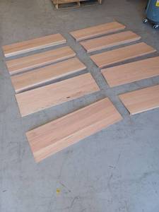 lot 60944 image: 10- 36 Inch Oak Stair Treads