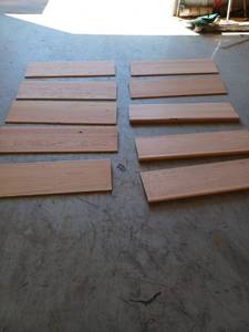lot 60945 image: 10- 42 Inch Oak Stair Treads