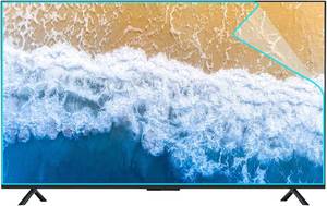 lot 1259 image: $84 TV Screen Protector 55-75 Inch, Anti-GlareAnti-UV Frosted Matte Film