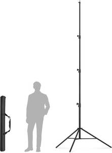lot 1287 image: $90 Sdfghj 13.1 Heavy-Duty Light Stand with 157.2in4m Adjustable Tripod