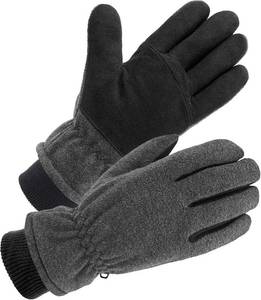 lot 67116 image: SKYDEER Winter Gloves with Soft Deerskin Suede Leather & Thermal Polar Fleece & Warm 3M Thinsulate Insulation (SD8661T)
