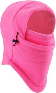 lot 67199 image: YQXCC Kids Winter Hats Balaclava Ski Mask Windproof Warm Adjustable with Fleece Lining Hat for Boys Girls
