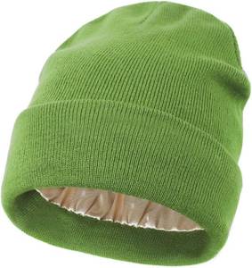 lot 67267 image: Satin Lined Beanie Hats for Women Men Knit Acrylic Beanie Winter Hat Silk Lining Soft Slouchy Warm Cuffed Beanie Hat