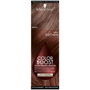 lot 67362 image: Schwarzkopf Color Boost Color Vibrancy Booster, Brown, 1 fl oz