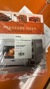 The Pressure Oven with  Cookbook WP Rapid Pressure Oven Recipe Book