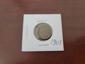 lot 10001 image: 1903 Indian Head Cent One Penny