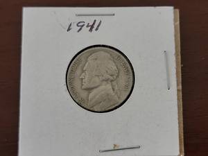 lot 10017 image: 1941 Jefferson Nickel Five Cent  Proof