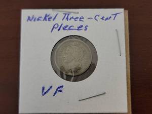 lot 10018 image: 1881 US Nickel Three-Cent Piece