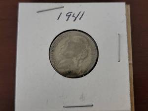 lot 10020 image: 1941 Jefferson Nickel Five Cent Coin Proof