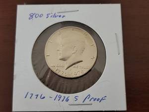 lot 10041 image: 1776-1976 S Kennedy Half Dollar Silver Proof