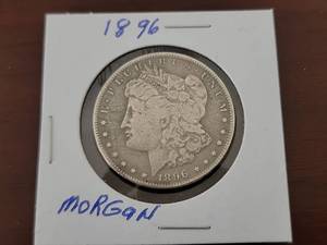 lot 10055 image: 1896-S Morgan Silver Dollar