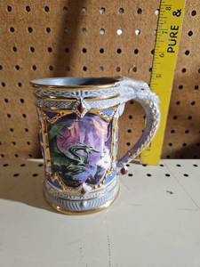 lot 5051 image: Dragon Chronicles Decorative Mug with Dragon Handle