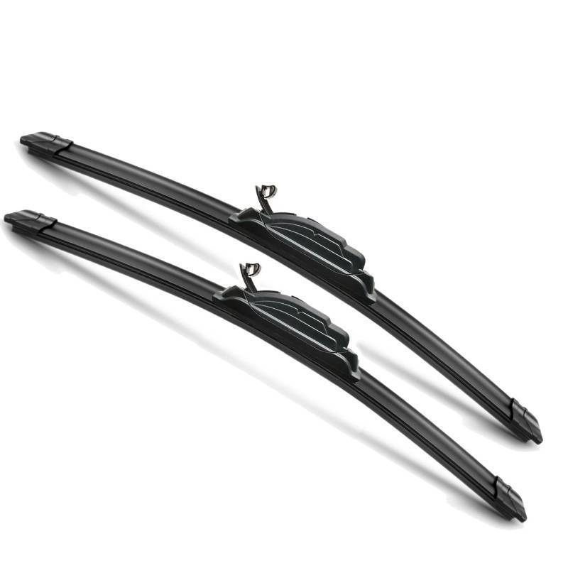 lot 2007 image: JustCar 24 and 16 Windshield Wipers Blades, OEM Quality Premium All-Seasons Wiper blades,Original Equipment Automotive Replacement Windshield Wiper Blades for My Car (Set of 2) UJ HOOK - Retail $13
