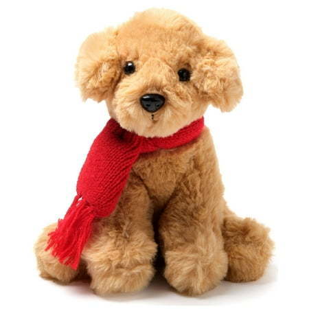 lot 2097 image: Bearington Grizwald Plush Stuffed Animal Golden Retriever Puppy Dog  7.5 inches - Retail $33