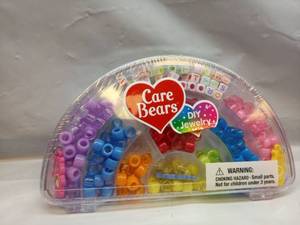 lot 2080 image: Care Bears DIY Jewelry Kit with Beads, Charms and Elastic Cord - Retail $0