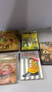lot 1093 image: Lot of 5 Classic American Hardcover Books - Tom Sawyer, Rebecca of Sunnybrook Farm, Bar 20 Rides Again & More