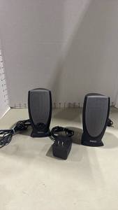 lot 1110 image: Dell 2.0 Computer Speaker System with Power Adapter