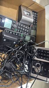 lot 1111 image: AT&T Cordless Phone System Lot with Handsets, Bases and Power Adapters