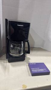 lot 1190 image: Cuisinart 14-Cup Drip Coffee Maker with Gold Tone Filter and GoodCups Charcoal Water Filters