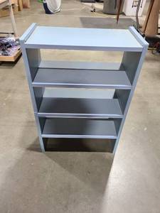 lot 1288 image: 2 piece wooden shelf 24x16x8