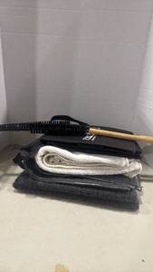 lot 1319 image: Rug, dryer vent cleaners, mat and more