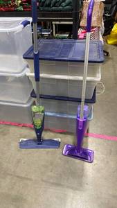 lot 1402 image: Swiffer and Bona mops
