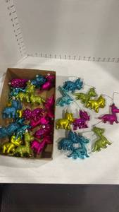 lot 2066 image: Dinosaur ornaments
